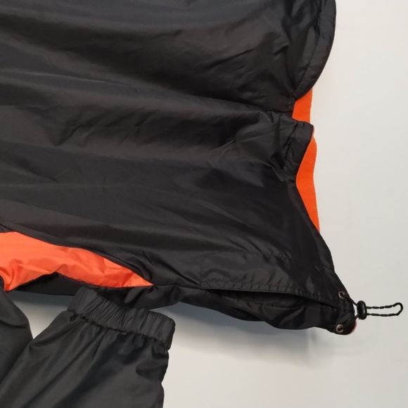 NHL Flyers Reversible 1/4 zip jacket M fleece windbreaker Philadelphia pullover - Picture 2 of 10